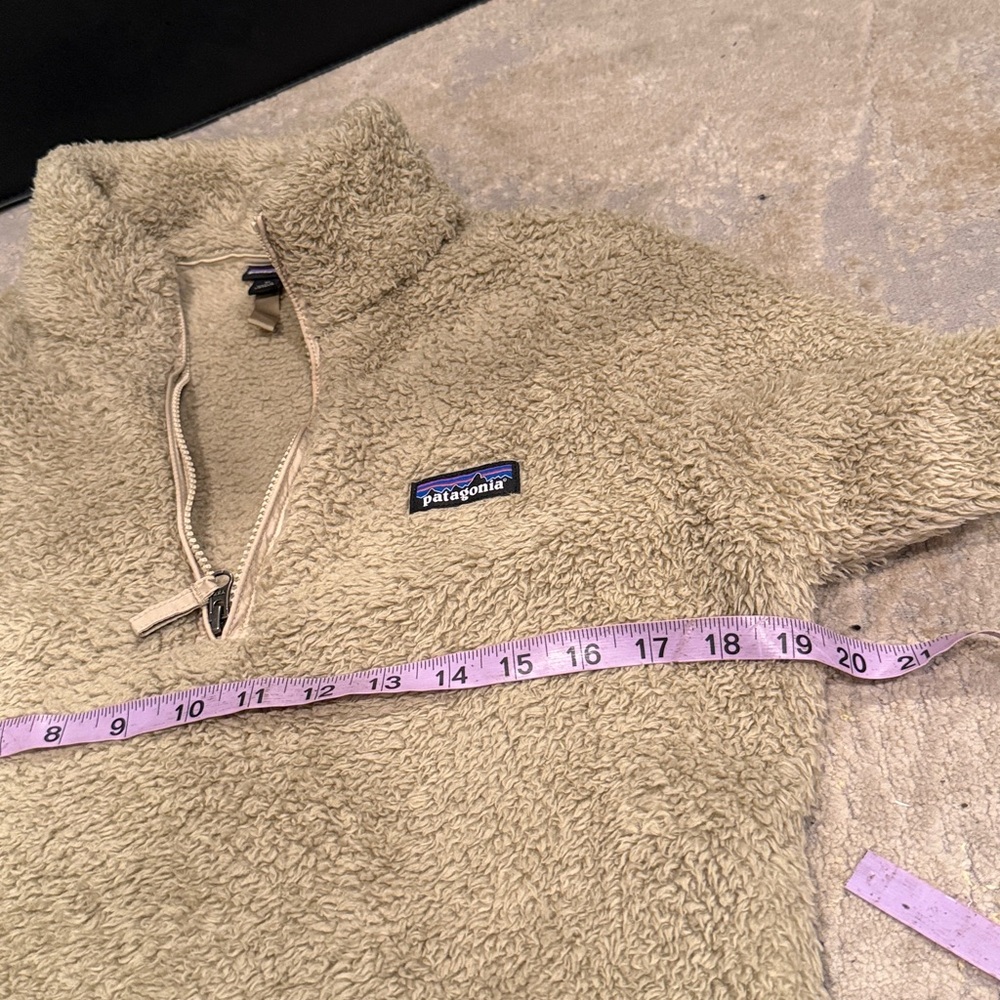 WOMENS‎ PATAGONIA LOS GATOS 1/4 ZIP FLEECE PULLOVER, SIZE MEDIUM EUC - Picture 6 of 9